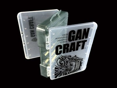 Gan Craft Reversible Small Tackle Box Clear/Smoke
