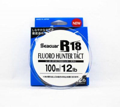 Seaguar R18 Fluoro Hunter TACT 100m (100% Fluorocarbon lina)