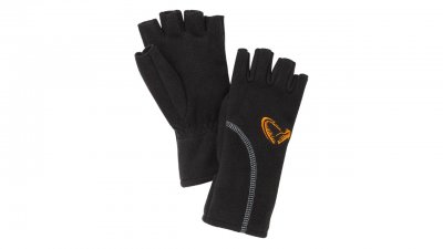 Savage Gear Wind Pro Half finger glove black